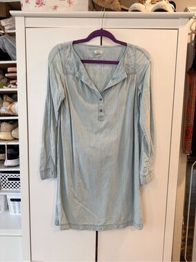 Fossil Light Blue Denim Mini Dress